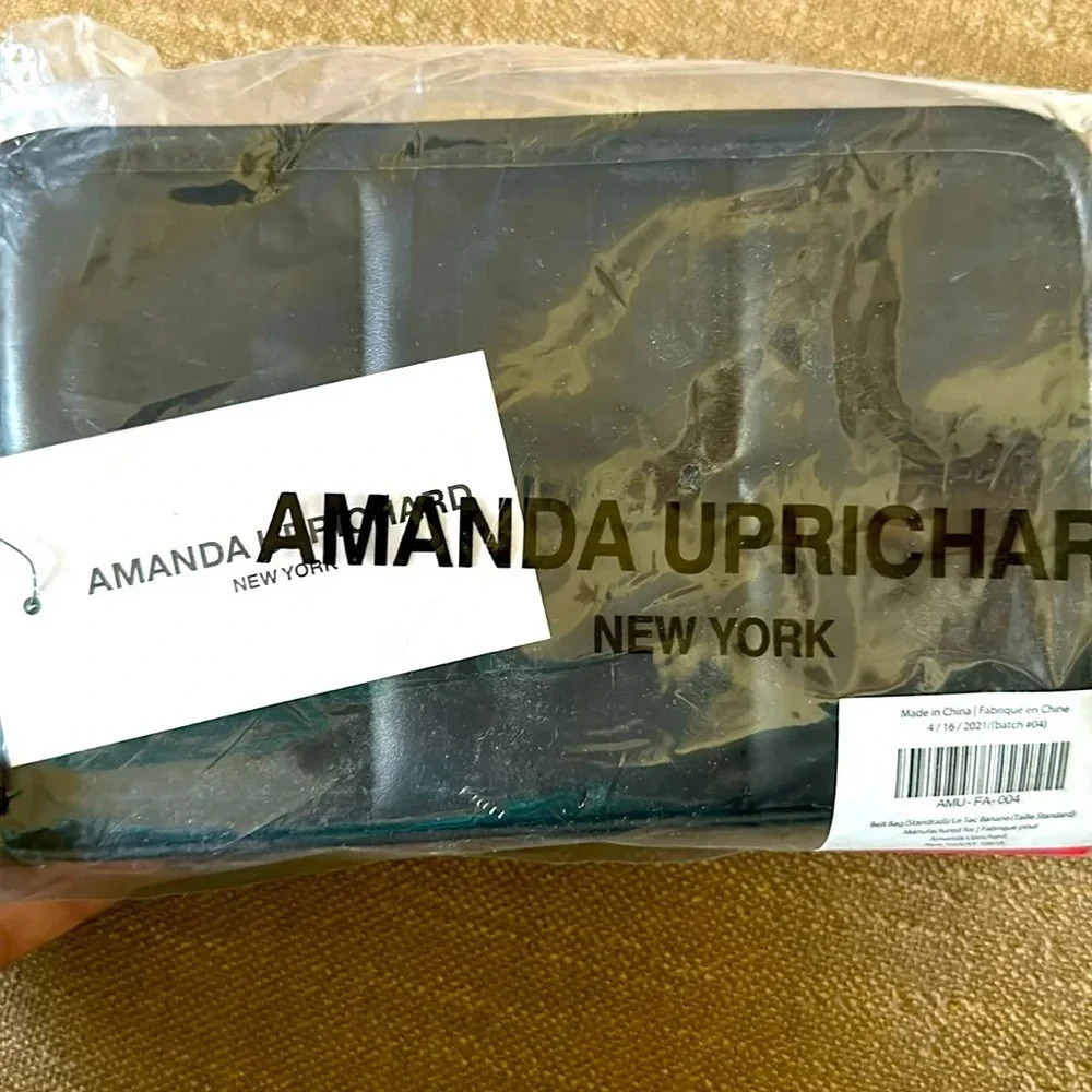 Amanda Uprichard Belt Bag Fanny pack black New in bag new with tags - Picture 2 of 2